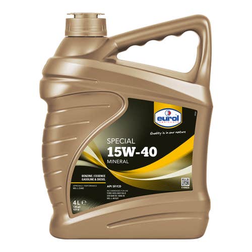 Eurol Special 15W40 4L - Täyssynteettiset öljyt - 8712569006172 - 1
