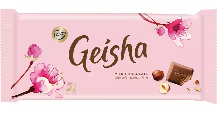 GEISHA 121G TÄYTESUKLAALEVY - Suklaat ja konvehdit - 6416453015562 - 1