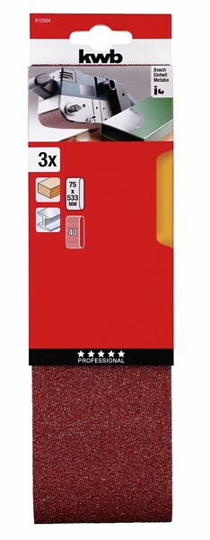 Hiomapaperi 75x533 40 - Hiomapaperit - 4009319125042 - 1