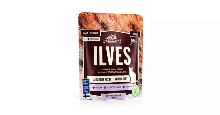 ILVES KANAA HYYTELÖSSÄ - Kissan märkäruoka - 6430066381852 - 1