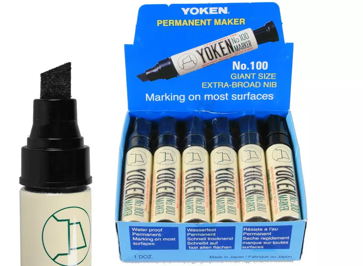 Jumbo Tussi musta - Kynät ja tussit - 4988427050012 - 1