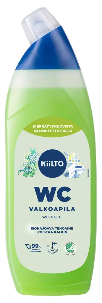 KIILTO WC- GEELI 750ML VALKOAPILA - WC:n puhdistus ja putkenavaajat - 6417964579482 - 1