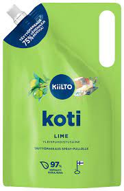 KIILTO YLEISPUHD.TÄYTTÖ 1L LIME - Yleispuhdistusaineet - 6417964578492 - 1