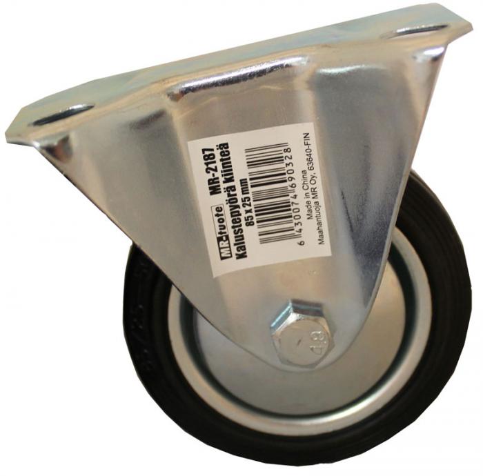 Kalustepyörä kiinteä 125x37 - Kalustepyörät - 6430074690342 - 1