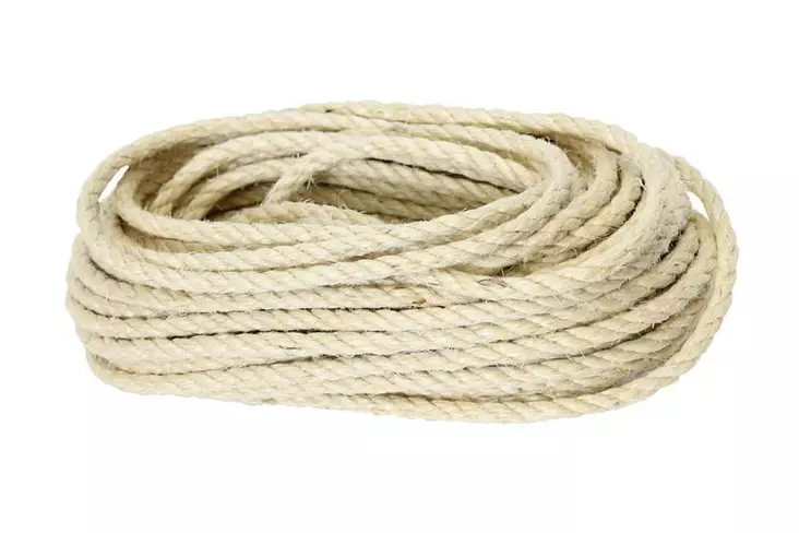 Kierretty sisal8mm x 15m - Köydet ja narut - 6408586501272 - 1