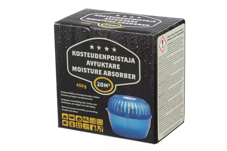 Kosteudenpoistaja 450 g - Kosteudenpoistajat - 6410412064622 - 1