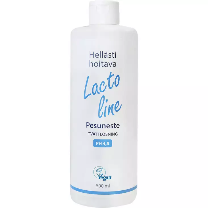 LACTO LINE PESUNESTE herkälle iholle hajustamaton - Naisten saippuat ja suihkugeelit - 6417037670412 - 1