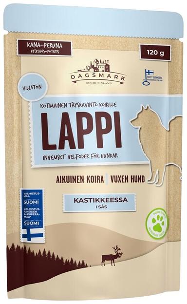 LAPPI KANA-PERUNA KASTIKKEESSA - Koiran märkäruoat - 6430066382002 - 1