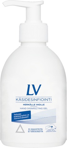 LV 300ML KÄSIDESIFIOINTI GEELI - Käsidesit ja käsihuuhde - 6414505023282 - 1