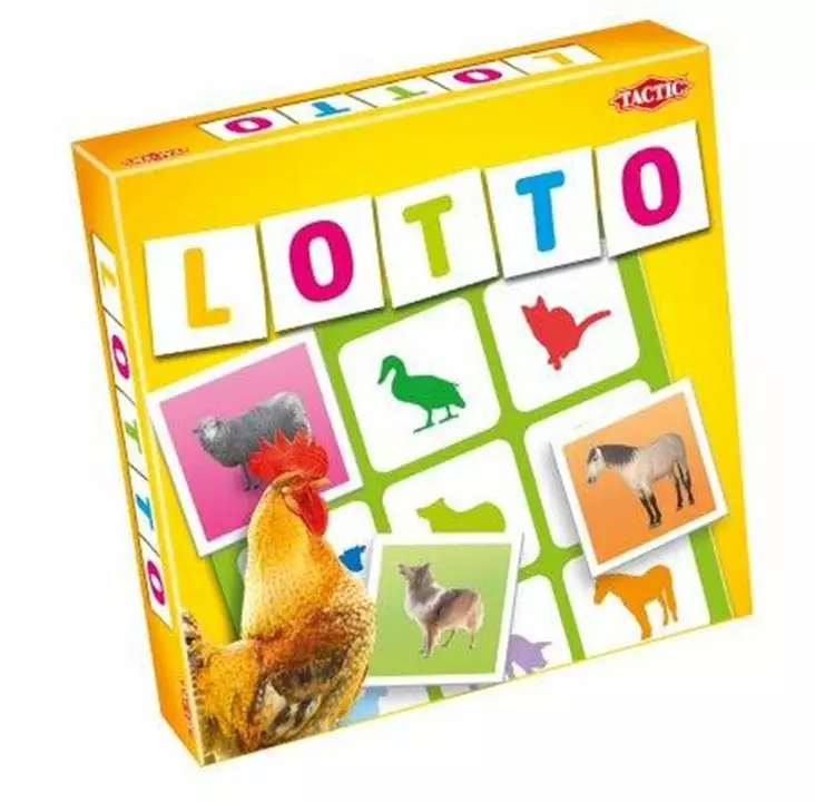 Lotto Maatilan eläimet peli - Pöytä- ja lautapelit - 6416739414492 - 1