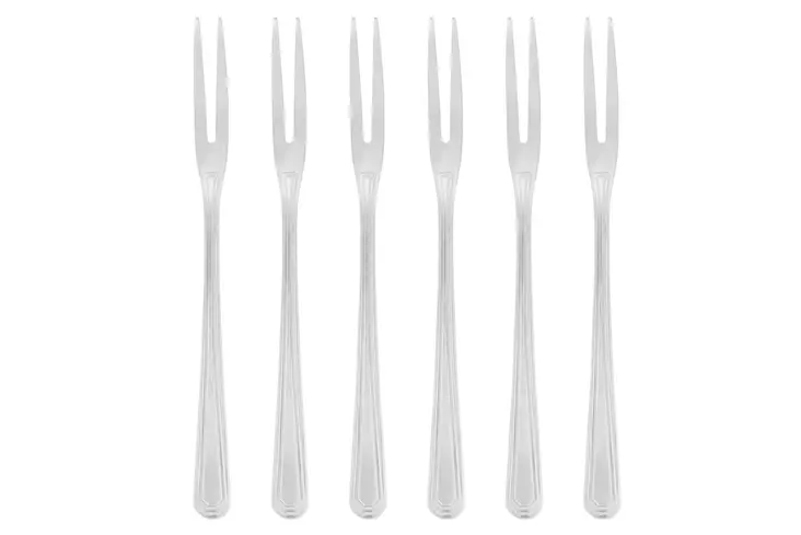 Maku Leikkelehaarukka 6kpl - Ottimet ja tarjoiluvälineet - 6410412004642 - 1