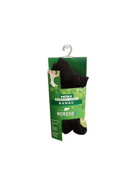 Miesten diabetessukka bambusta 40-42 (paksummat) - Miesten sukat - 6438159071772 - 1