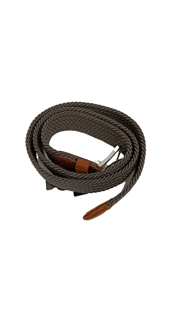 Miesten harmaa joustovyö - Miesten vyöt ja henkselit - 6438159216142 - 1