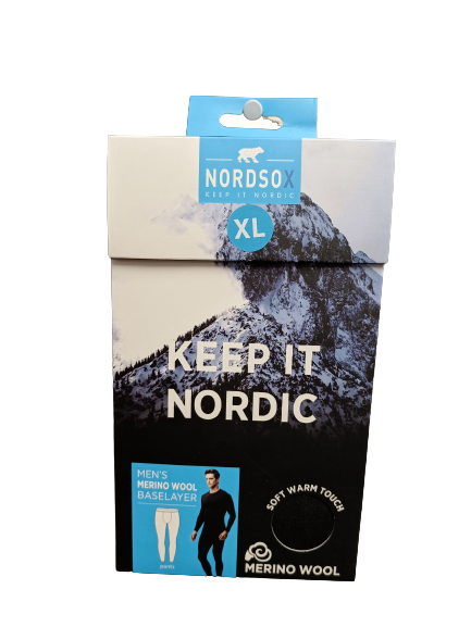 Miesten pitkät merinovilla-alushousut XXL - Miesten pitkät alushousut ja kerrastot - 6438159900232 - 1