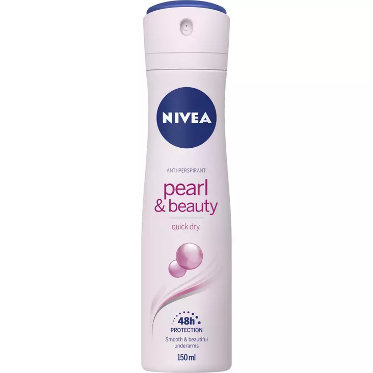 NIVEA DEO SPRAY 150ML PEARL BEAUTY - Naisten deodorantit - 4005900489432 - 1