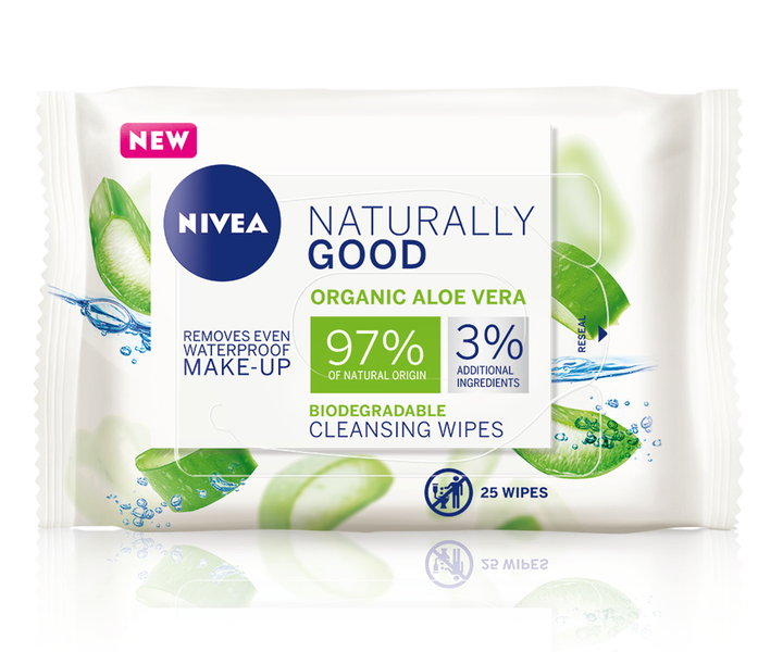 NIVEA NATURALLY GOOD PUHDISTUSLIINAT 25K - Vartalonhoito - 4005900785862 - 1