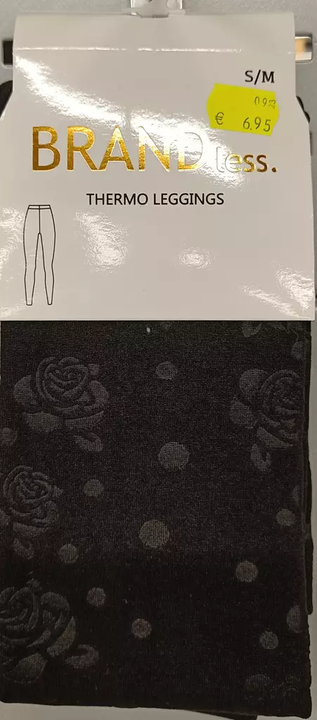 Naisten leggings Thermo Rose L-XL black - Naisten legginsit - 6419285091872 - 1