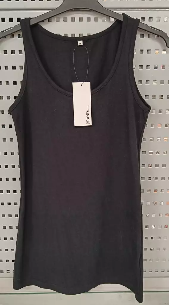 Naisten toppi Basic Mix 2XL black - Naisten hihattomat paidat ja topit - 6419285531842 - 1