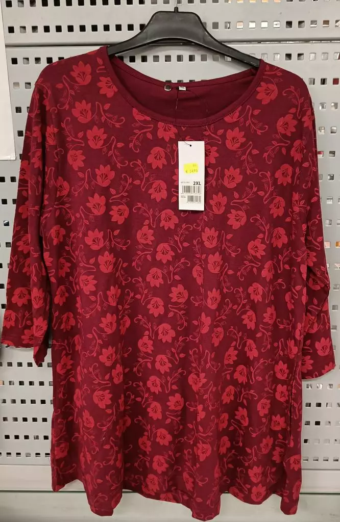 Naisten trikootunika Viivi S col 2 - Naisten pitkähihaiset paidat ja tunikat - 6419285737862 - 1