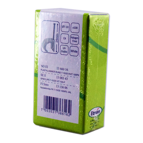 Naulakiinnike - Muut kiinnitystarvikkeet - 7053531366162 - 1