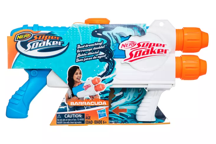 Nerf Super Soaker Barracuda vesipyssy - Ulkoleikit - 5010993534302 - 1
