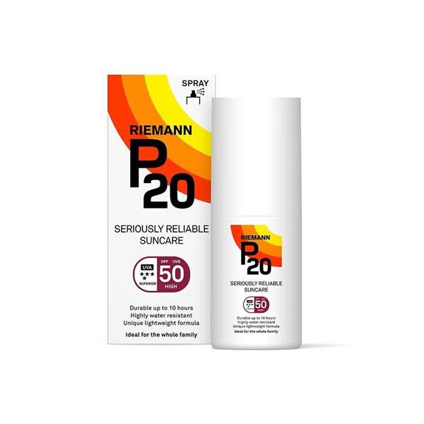 P20 100ml SPF50 spray aurinkosuoja - Aurinkovoiteet ja -tuotteet - 5701943100172 - 1