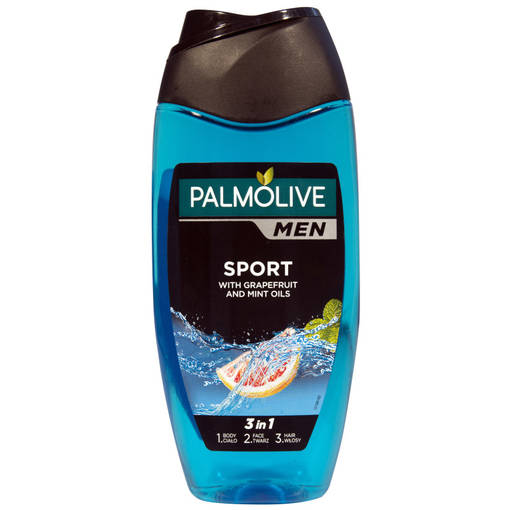 PALMOLIVE MEN SPORT 250ML - Miesten saippuat ja suihkugeelit - 8714789733012 - 1