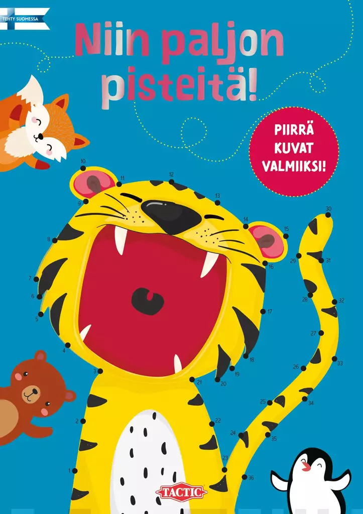 PUUHAKIRJA NIIN PALJON PISTEITÄ - Askartelu- ja värikirjat - 6416739589572 - 1