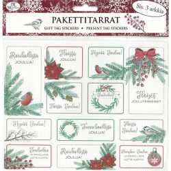 Pakettitarra Havut ja marjat 3ark/pkt - Paketointitarvikkeet - 6417715021772 - 1