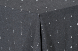 PÖYTÄLIINA TUIKE 140 X 240 cm HARMAA - Keittiötekstiilit - 6410416077642 - 1