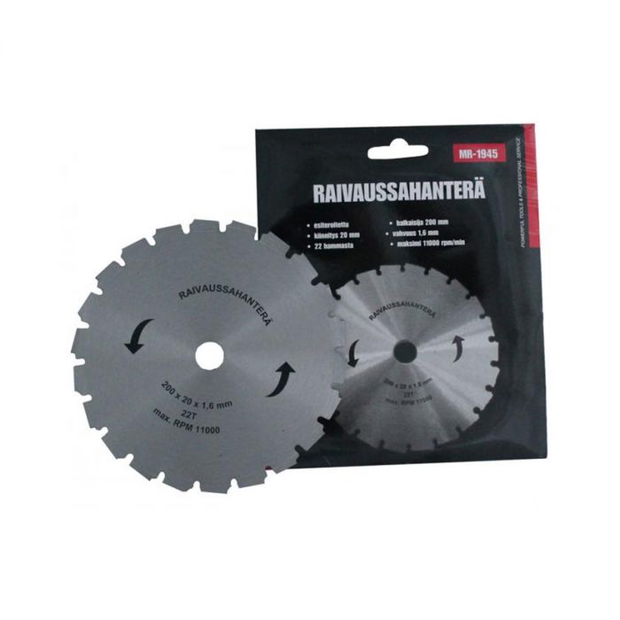 RAIVAUSSAHANTERÄ 200X20 1,6mm - Raivaussahat - 6430032158112 - 1