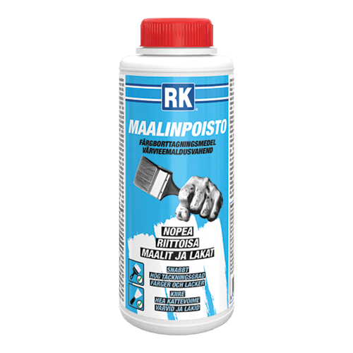 RK Maalinpoisto 750 ml - Maalinpoistoaineet ja -pesut - 6418091363012 - 1