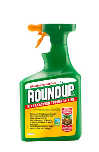 ROUNDUP QUICK 1L - Kasvisuojeluaineet - 5707441002772 - 1