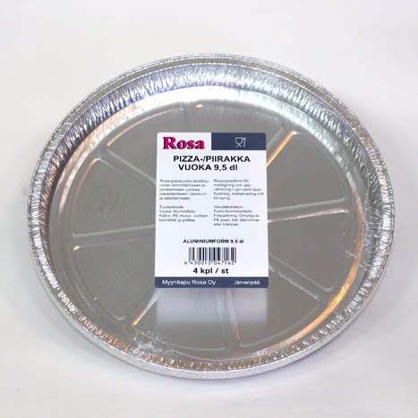Rosa Pizza/Piirakkavuoka pyöreä - Foliot ja paistopussit - 6430010047162 - 1