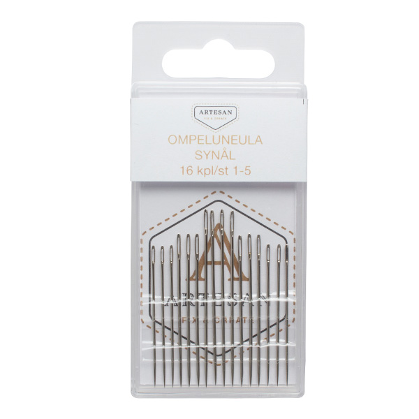 SILMÄNEULA LAJITELMA 12 KPL - Neulat ja puikot - 6420615040132 - 1