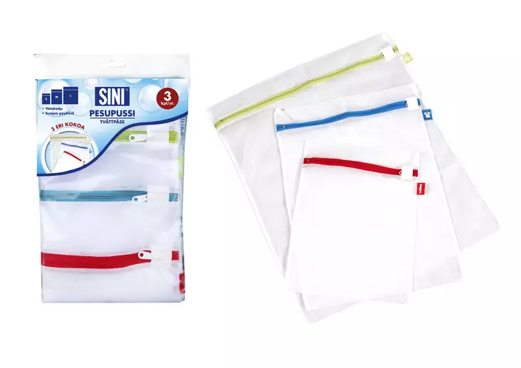 SINI PESUPUSSI 3 KPL - Pyykinkäsittelytarvikkeet - 6423800014932 - 1