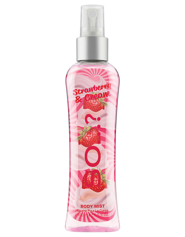 SO…? Body Mist Strawberry & Cream 100 ml - Naisten tuoksut ja hajuvedet - 5018389018542 - 1
