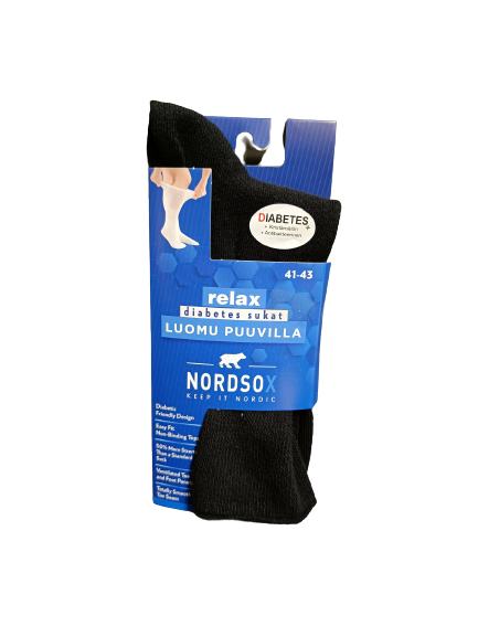 SUKAT DIABETES KEVYT 41-43 - Miesten sukat - 6438159060622 - 1