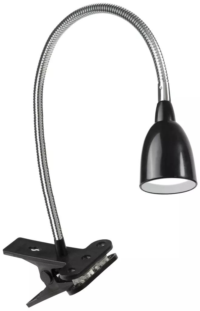 Stella LED klipsivalaisin 2,5W 170lm 3000K, musta - Pöytävalaisimet - 6435200180032 - 1