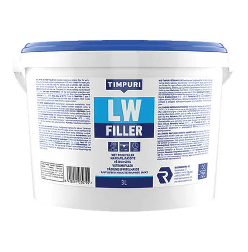 TIMPURI Filler LW 3 l - märkätilatasoite - Tasoitteet - 6418091030792 - 1