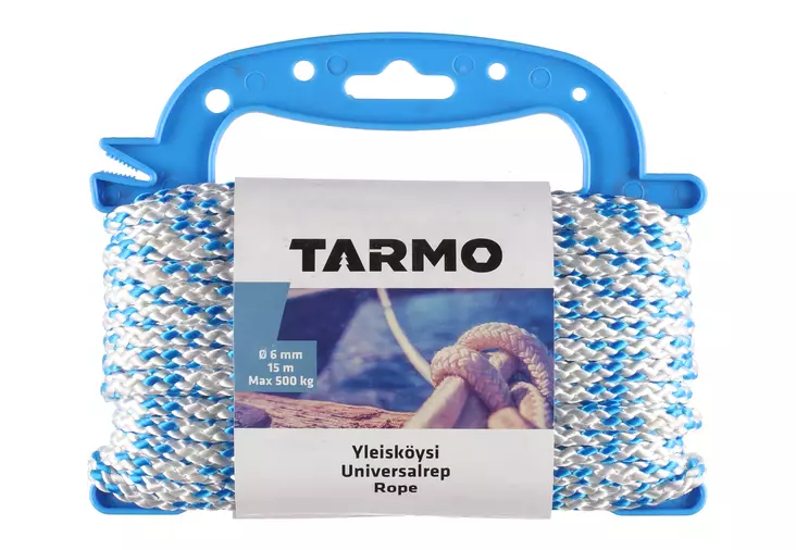 Tarmo Yleisköysi 6 mm x 15 m 500 kg - Köydet ja narut - 6410413160132 - 1