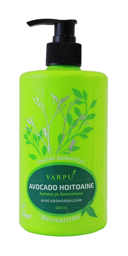 VARPU AVOCADO HOITOAINE 500ML - Naisten shampoot ja hoitoaineet - 6417037104252 - 1