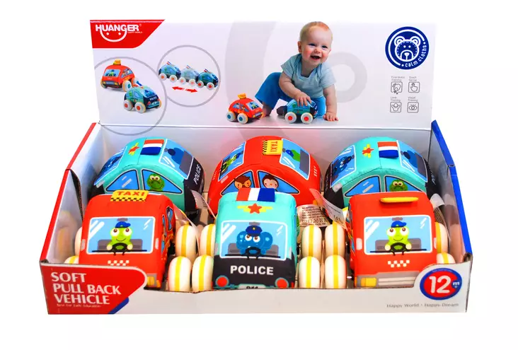 VAUVANLELU KETJUTETTAVA PEHMOAUTO - Sisäleikit - 7340010294512 - 1