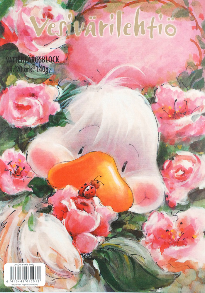 Vesivärilehtiö A4/20 140g - Taiteilijatarvikkeet - 6416445012012 - 1