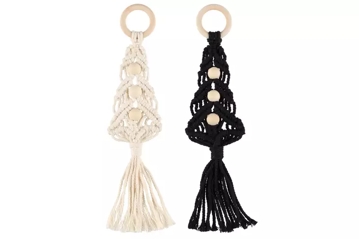 Winteria Makramee kuusi 30cm - Joulukoristeet - 6410416092942 - 1