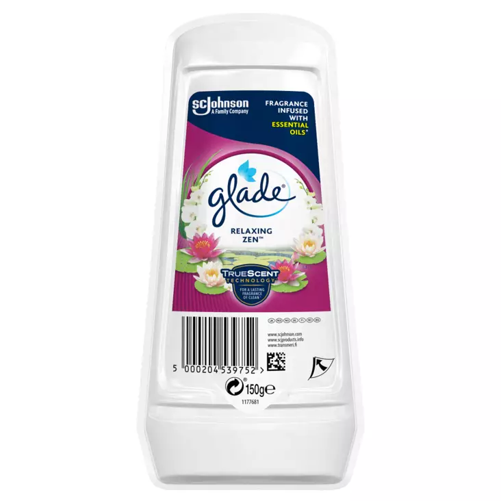 GLADE RELAXING ZEN HYYTELÖ 150 g - Ilmanraikastimet - 5000204539752 - 1