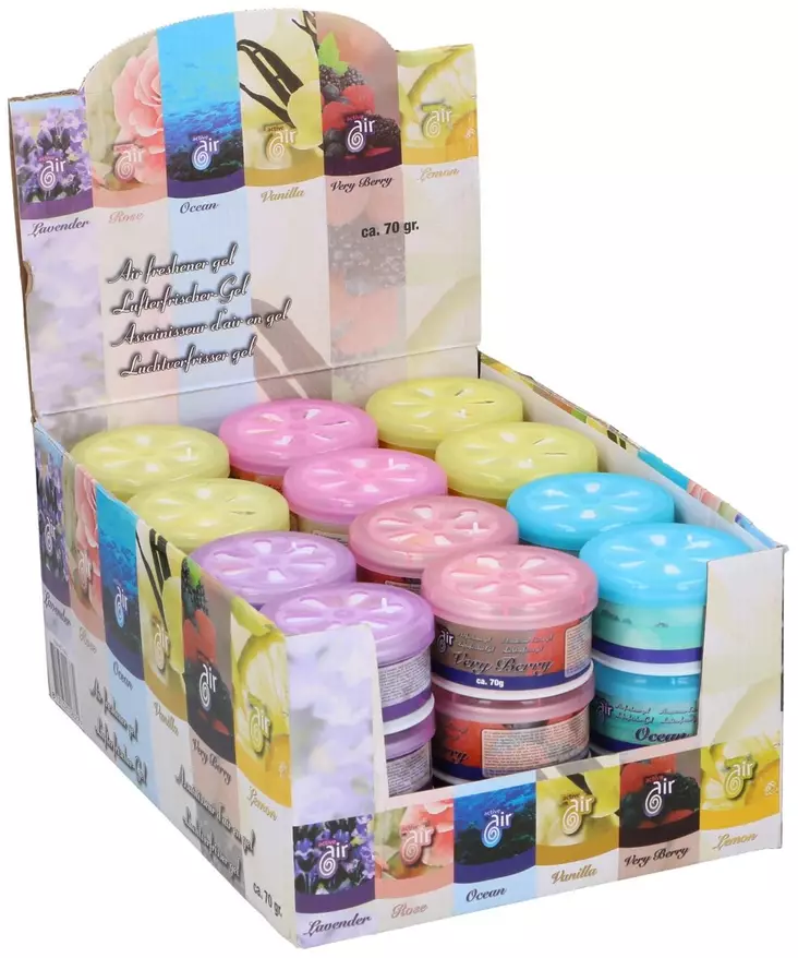 Active Air raikastingeeli 70 g, 1 kpl, tuoksulajitelma - Ilmanraikastimet - 8711252158372 - 1