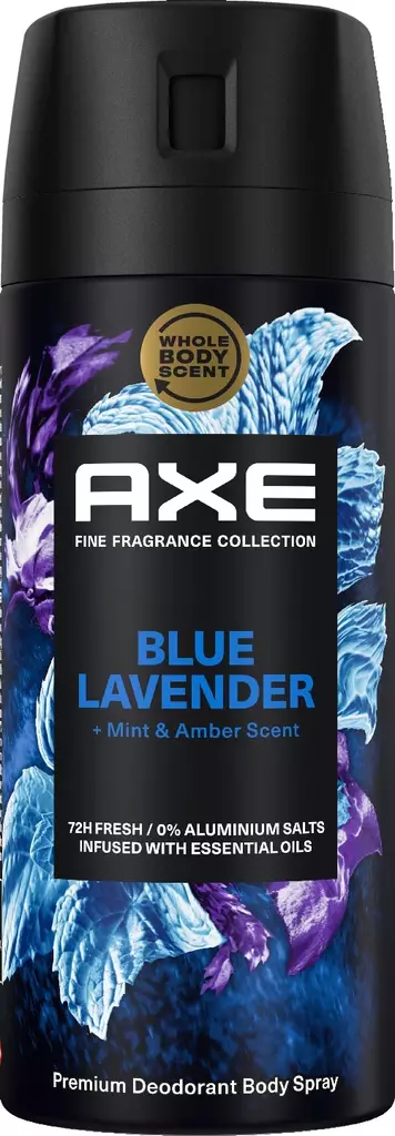 AXE DEO SPRAY 72H 150ML BLUE LAVENDER - Miesten deodorantit - 8720181555602 - 1
