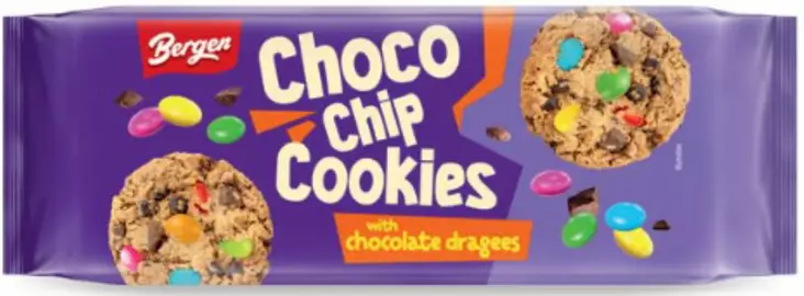 BERGEN F CHOCO CHIP DRAGEES - Makeat keksit - 5902379721812 - 1