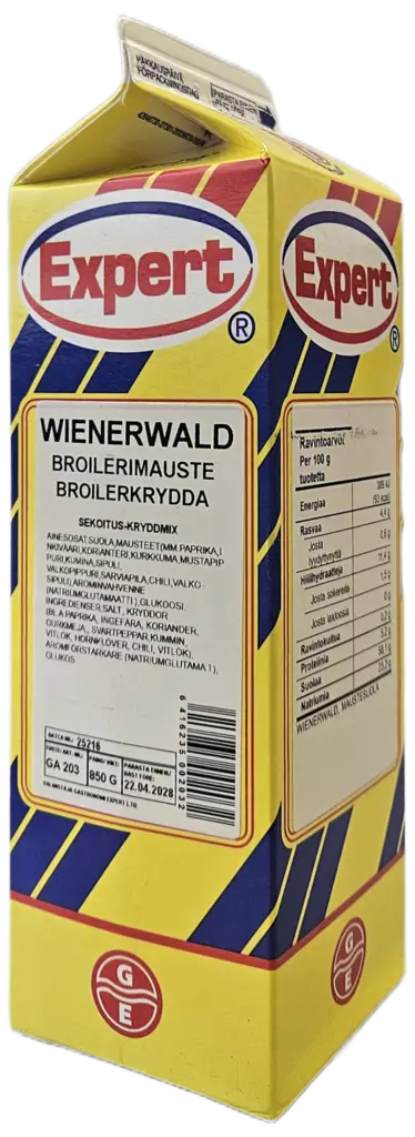 BROILERIMAUSTE WIENERWALD 850G, MAUSTESUOLA - Mausteet ja makeutus - 6416235002032 - 1